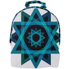 Transparent Triangles Mini Full Print Backpack by Sudhe