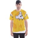 Rat Mouse Cheese Animal Mammal Men s Sports Mesh Tee View1