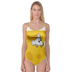 Rat Mouse Cheese Animal Mammal Camisole Leotard  by Sudhe