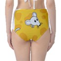 Rat Mouse Cheese Animal Mammal Classic High-Waist Bikini Bottoms View2