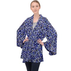 Lavender Velvet Kimono Robe by ArtworkByPatrick