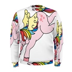 Unicorn Arociris Raimbow Magic Men s Sweatshirt by Sudhe