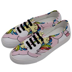 Unicorn Arociris Raimbow Magic Men s Classic Low Top Sneakers by Sudhe