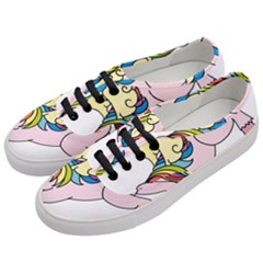 Unicorn Arociris Raimbow Magic Women s Classic Low Top Sneakers by Sudhe