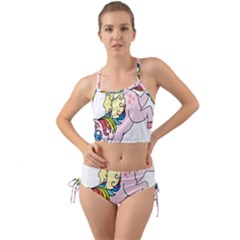 Unicorn Arociris Raimbow Magic Mini Tank Bikini Set by Sudhe