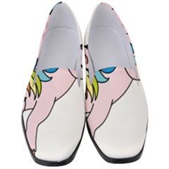 Unicorn Arociris Raimbow Magic Women s Classic Loafer Heels by Sudhe