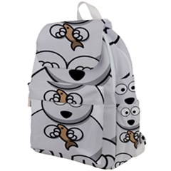 Bear Polar Bear Arctic Fish Mammal Top Flap Backpack