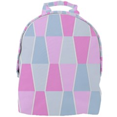 Geometric Pattern Design Pastels Mini Full Print Backpack