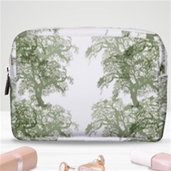 Trees Tile Horizonal Make Up Pouch (medium)