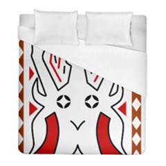 Traditional Art Torajan Pattern Duvet Cover (full/ Double Size) by Sudhe