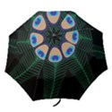 Peacock Feather Folding Umbrellas View1