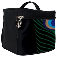 Peacock Feather Make Up Travel Bag (big)