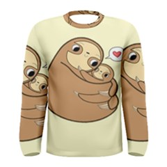 Sloth Men s Long Sleeve Tee by Sudhe