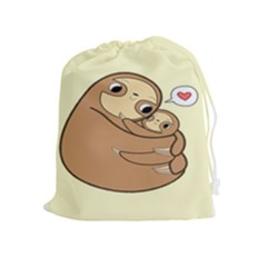 Sloth Drawstring Pouch (xl) by Sudhe