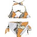 Zebra Animal Alphabet Z Wild Kids  Classic Bikini Set View1