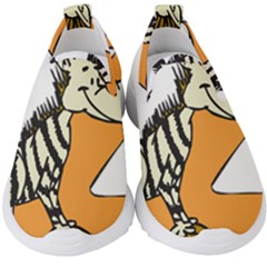 Zebra Animal Alphabet Z Wild Kids  Slip On Sneakers