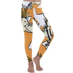 Zebra Animal Alphabet Z Wild Kids  Lightweight Velour Classic Yoga Leggings