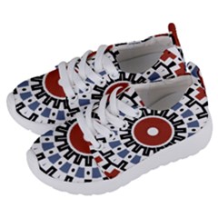 Mandala Art Ornament Pattern Kids  Lightweight Sports Shoes by Sudhe