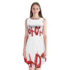 Hot Sleeveless Chiffon Dress  