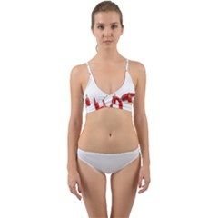 Hot Wrap Around Bikini Set