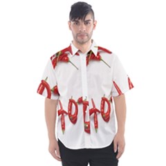 Hot Men s Short Sleeve Shirt