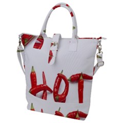 Hot Buckle Top Tote Bag by Sudhe