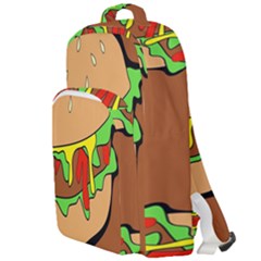 Burger Double Double Compartment Backpack