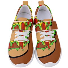 Burger Double Women s Velcro Strap Shoes