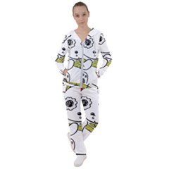 Panda China Chinese Furry Women s Tracksuit