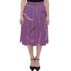 Plumelet Pen Ethnic Elegant Hippie Classic Midi Skirt by Sudhe