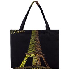 The Eiffel Tower Paris Mini Tote Bag by Sudhe