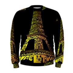 The Eiffel Tower Paris Men s Sweatshirt by Sudhe