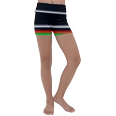 Colorful Neon Background Images Kids  Lightweight Velour Yoga Shorts