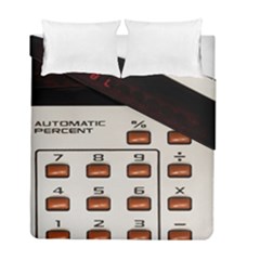 Vintage Calculator Duvet Cover Double Side (full/ Double Size) by Sudhe