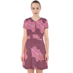 Plumelet Pen Ethnic Elegant Hippie Adorable In Chiffon Dress by Sudhe