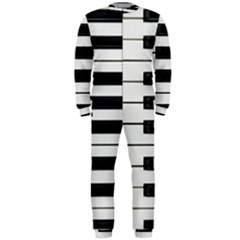 Keybord Piano Onepiece Jumpsuit (men)  by Sudhe