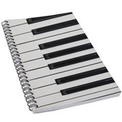 Keybord Piano 5 5  X 8 5  Notebook by Sudhe