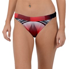 Red Eye Band Bikini Bottom by Sudhe