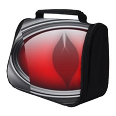 Red Eye Full Print Travel Pouch (small)