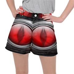 Red Eye Stretch Ripstop Shorts by Sudhe