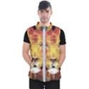 Fractal Lion Men s Puffer Vest View1