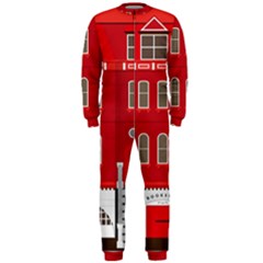 Red House Onepiece Jumpsuit (men)  by Sudhe