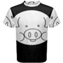 Pig Logo Men s Cotton Tee View1