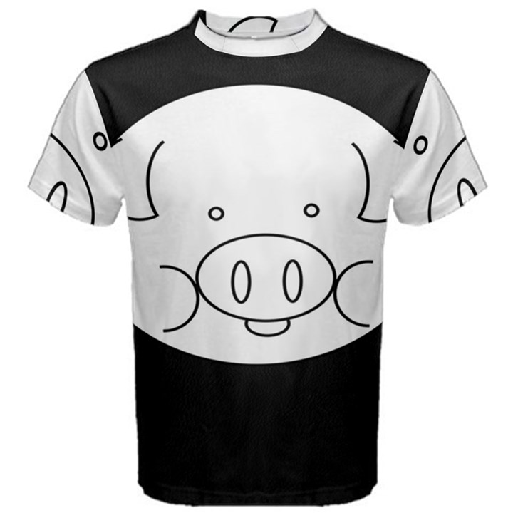 Pig Logo Men s Cotton Tee