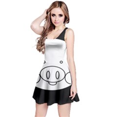 Pig Logo Reversible Sleeveless Dress by Sudhe