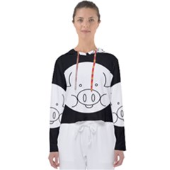 Pig Logo Women s Slouchy Sweat by Sudhe