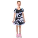 Mother Mary Kids  Short Sleeve Velvet Dress View1