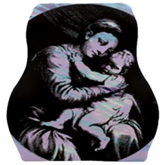 Mother Mary Car Seat Velour Cushion  by snowwhitegirl