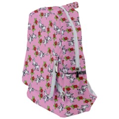 Lamb Pattern Pink Travelers  Backpack by snowwhitegirl