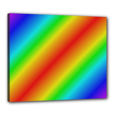 Background Diagonal Refraction Canvas 24  X 20  (stretched) by Sudhe